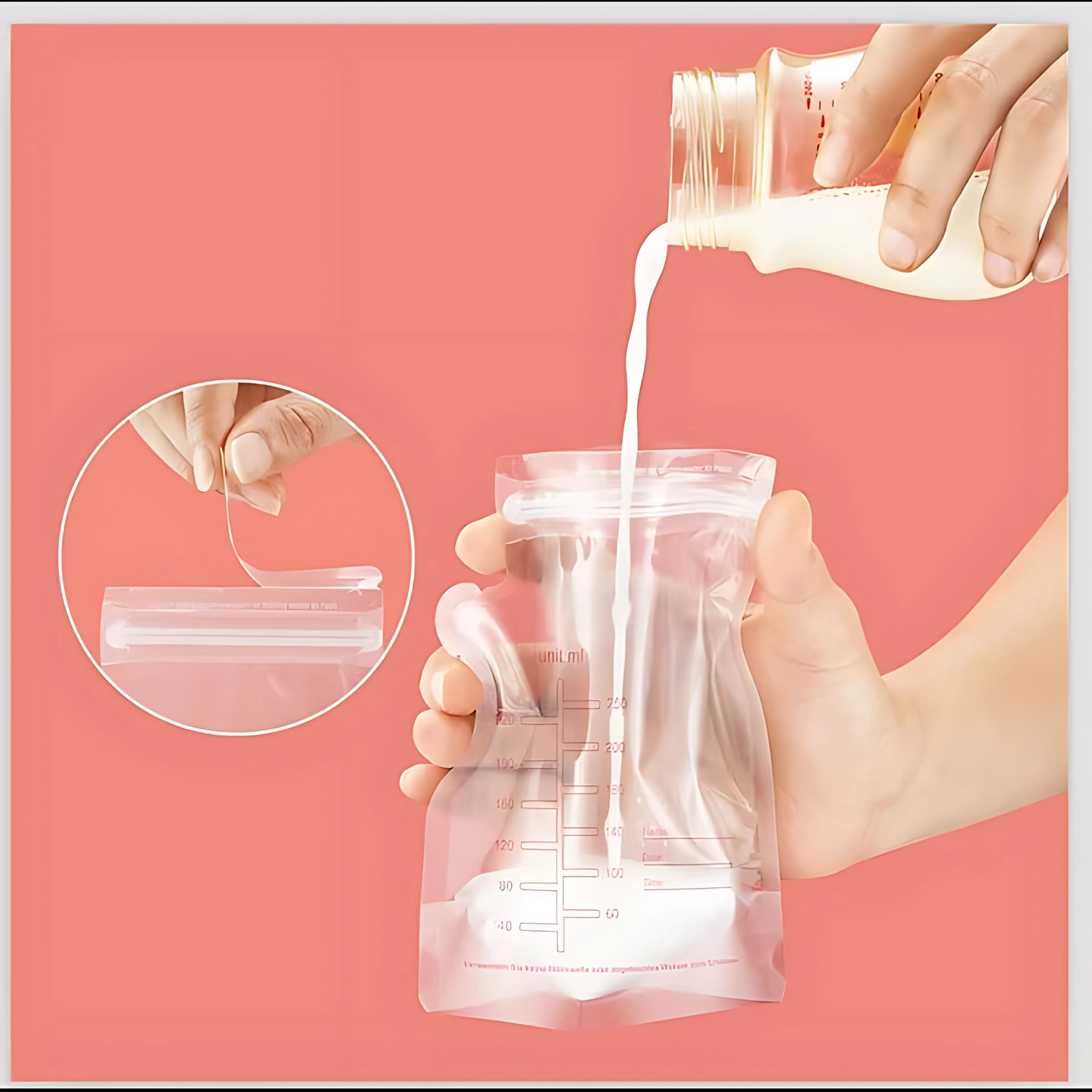 Pack 30 Bolsas para Guardr Leche Materna